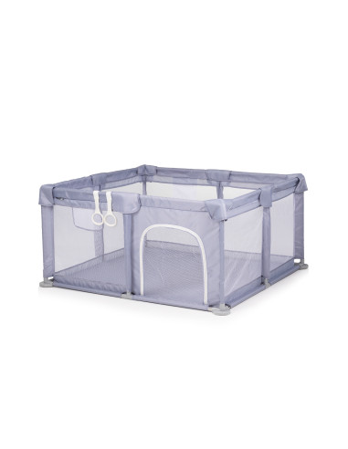 Кошара за игра Fiesta120/120 cm, сива