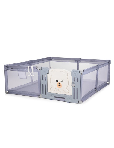 Кошара за игра Amico 180/200cm,врата,сив