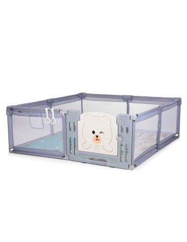 Кошара за игра Amico 180/200cm,врата,сив