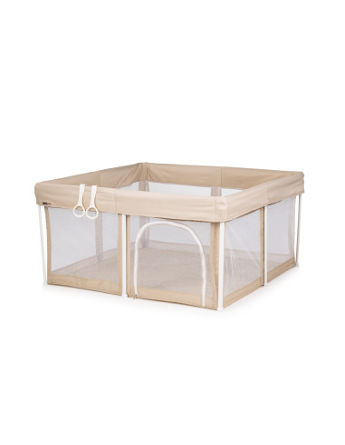 Кошара за игра Vibe 120/120,сгъваема,беж