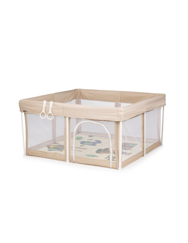 Кошара за игра Vibe 120/120,сгъваема,беж