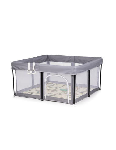 Кошара за игра Vibe120/120,сгъваема,сива