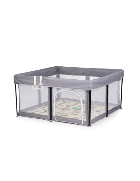 Кошара за игра Vibe120/120,сгъваема,сива