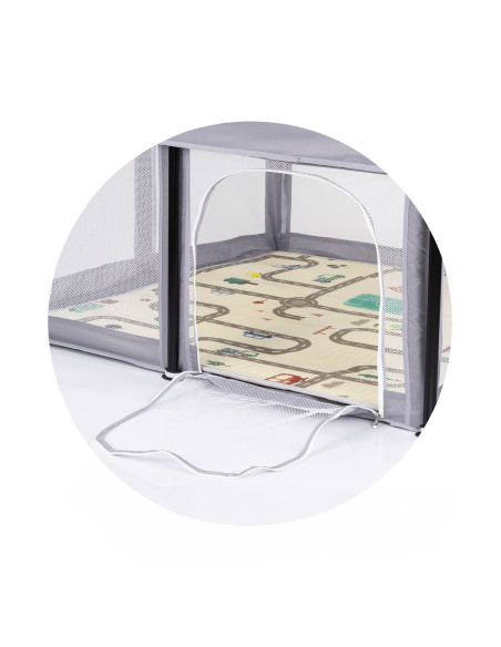 Кошара за игра Easy180/180,сгъваема,сива