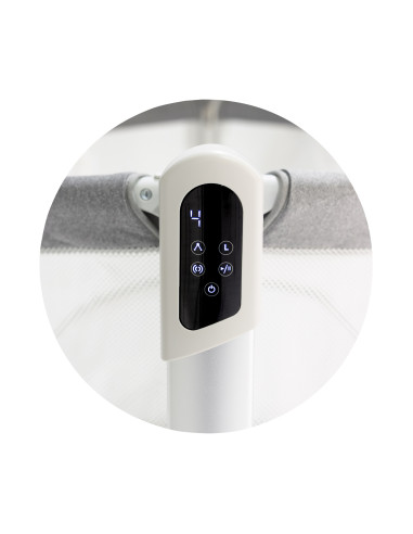 Кошара-люлка с подв.стр."ULTIMA" сива