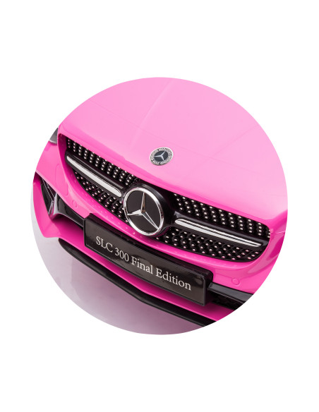 Електрическа кола Mercedes Benz SLC300 розова