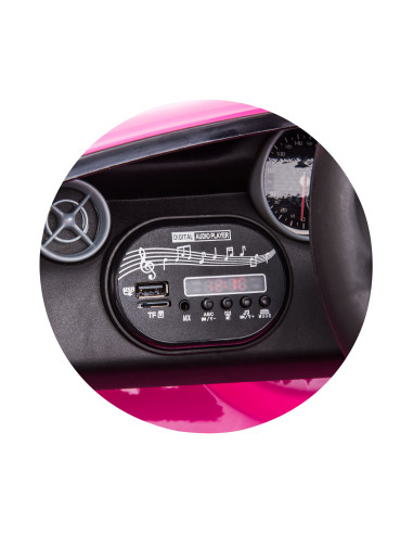 Електрическа кола Mercedes Benz SLC300 розова