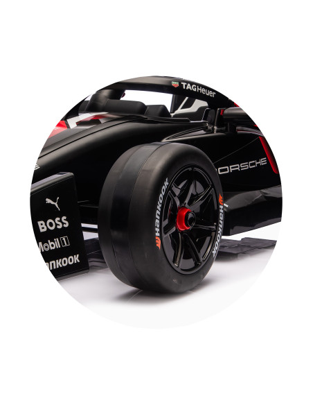 Електрическа кола Formula E Porsche червена