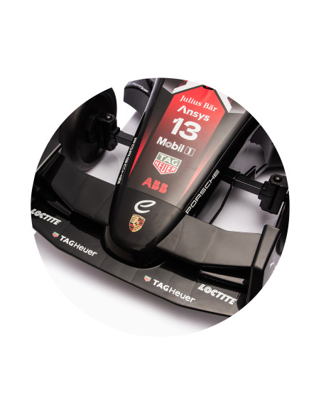 Електрическа кола Formula E Porsche червена