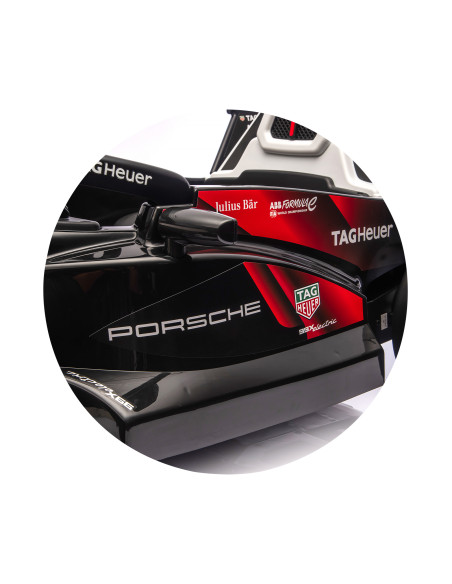 Електрическа кола Formula E Porsche червена