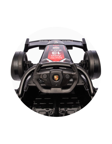 Електрическа кола Formula E Porsche червена