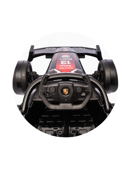 Електрическа кола Formula E Porsche червена