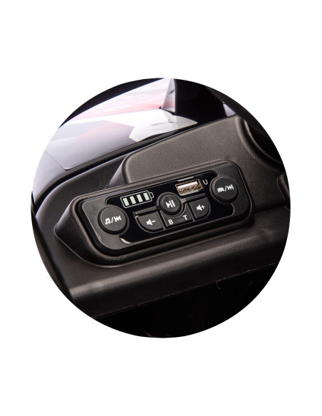 Електрическа кола Formula E Porsche червена