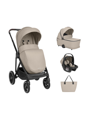 Комбинирана количка 3в1 с кош за новородено...