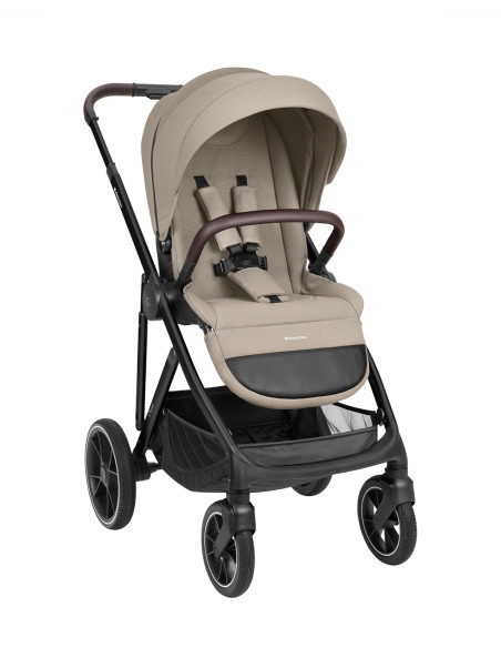 Комбинирана количка 3в1 с кош за новородено Chiara Beige