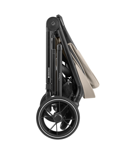 Комбинирана количка 3в1 с кош за новородено Chiara Beige