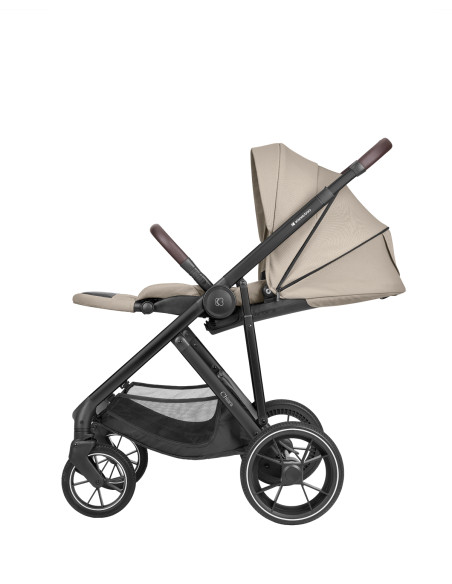 Комбинирана количка 3в1 с кош за новородено Chiara Beige