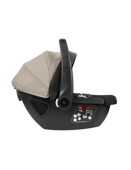 Комбинирана количка 3в1 с кош за новородено Chiara Beige