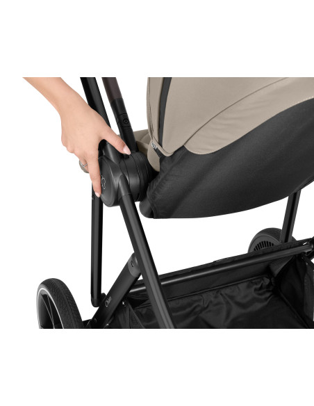 Комбинирана количка 3в1 с кош за новородено Chiara Beige