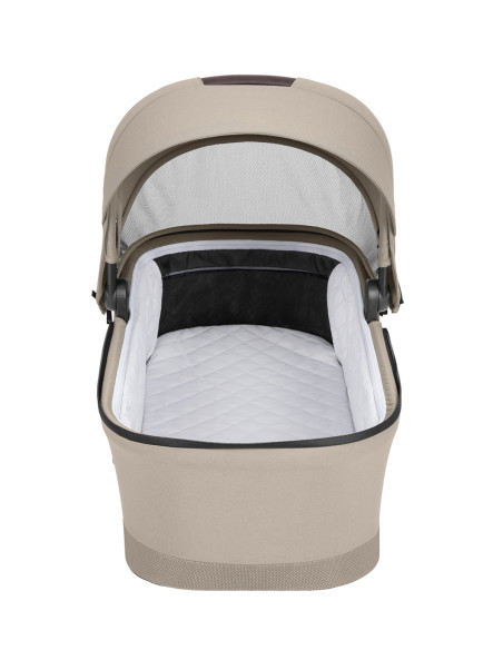 Комбинирана количка 3в1 с кош за новородено Chiara Beige