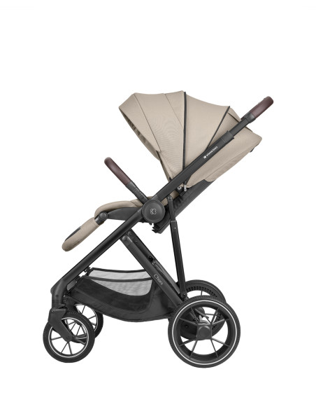 Комбинирана количка 3в1 с кош за новородено Chiara Beige