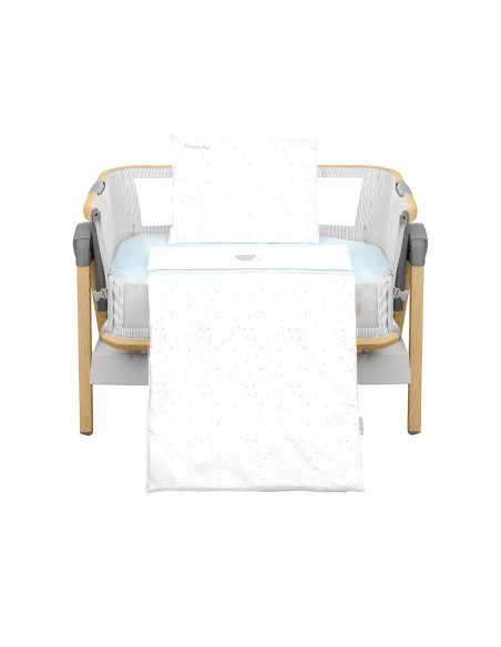 Бебешки спален комплект за мини-кошара 5ч Dream Big Blue