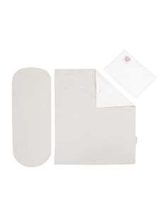 Бебешки спален комплект за количка 6 части Dream Big Beige 2