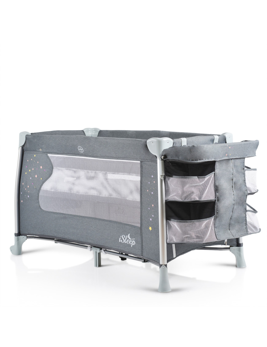Детска кошара ISleep сив