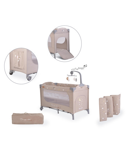 Детска кошара Once upon a time 2 бежов