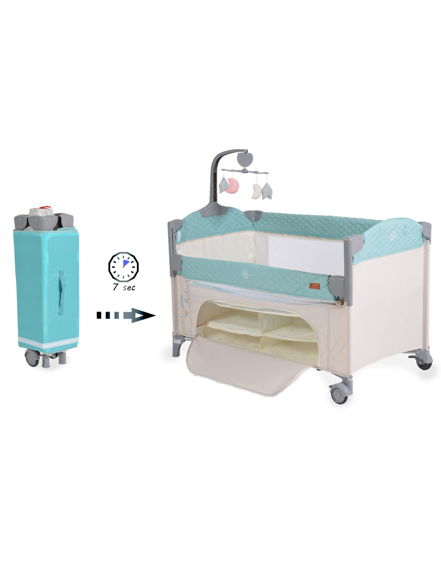 Детска кошара Indiana мента