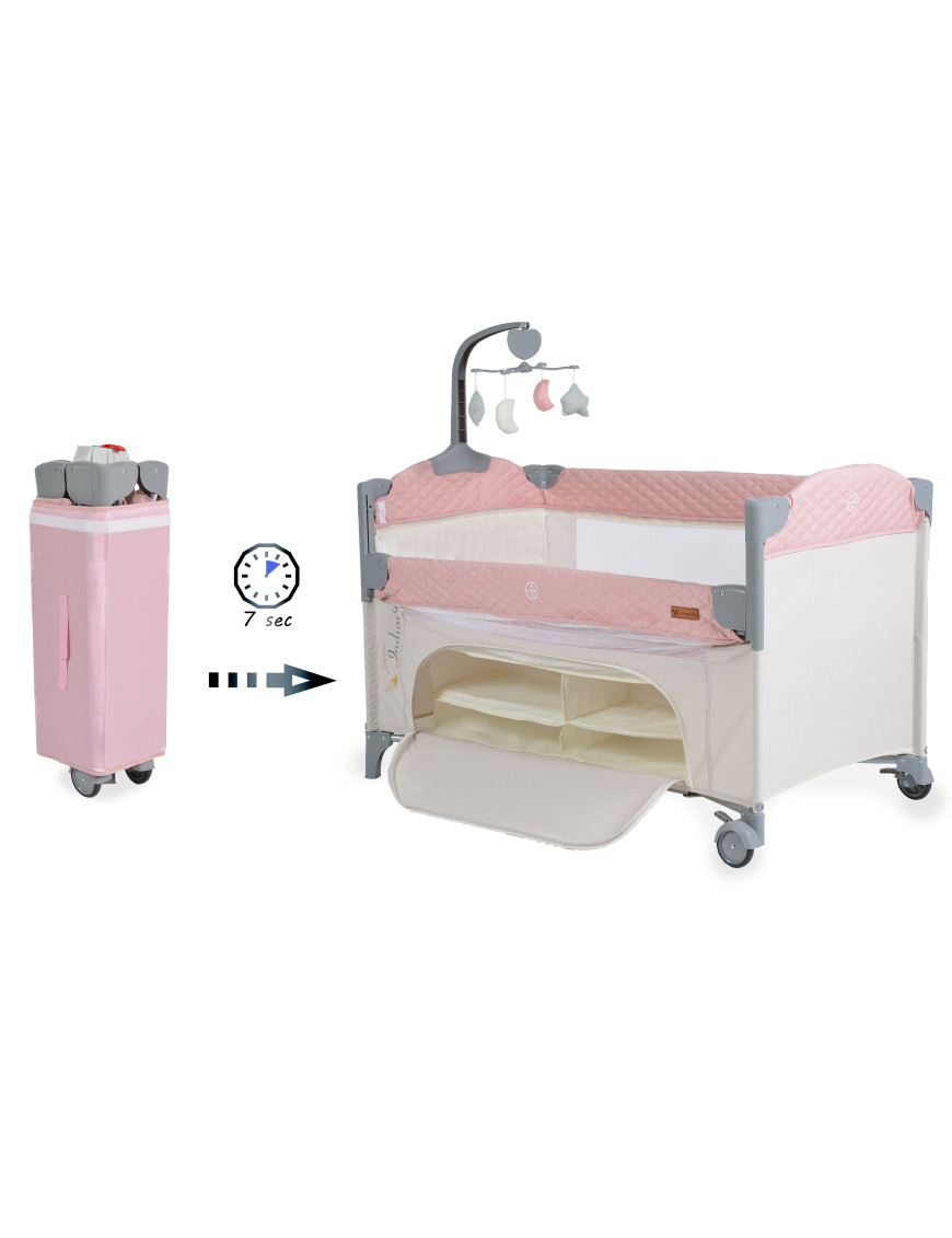 Детска кошара Indiana розов