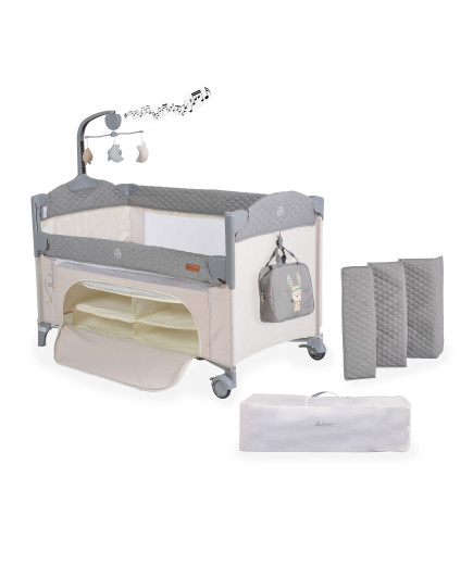 Детска кошара Indiana сив