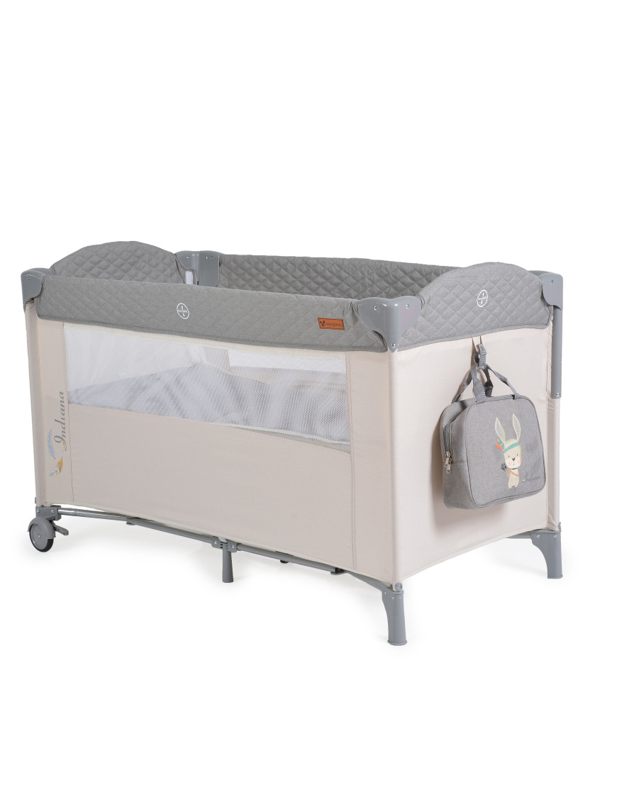 Детска кошара Indiana сив