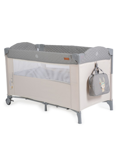 Детска кошара Indiana сив