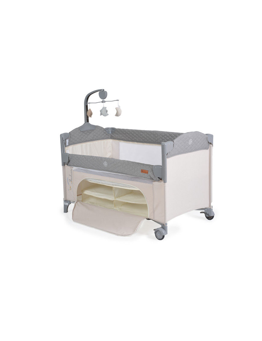 Детска кошара Indiana сив