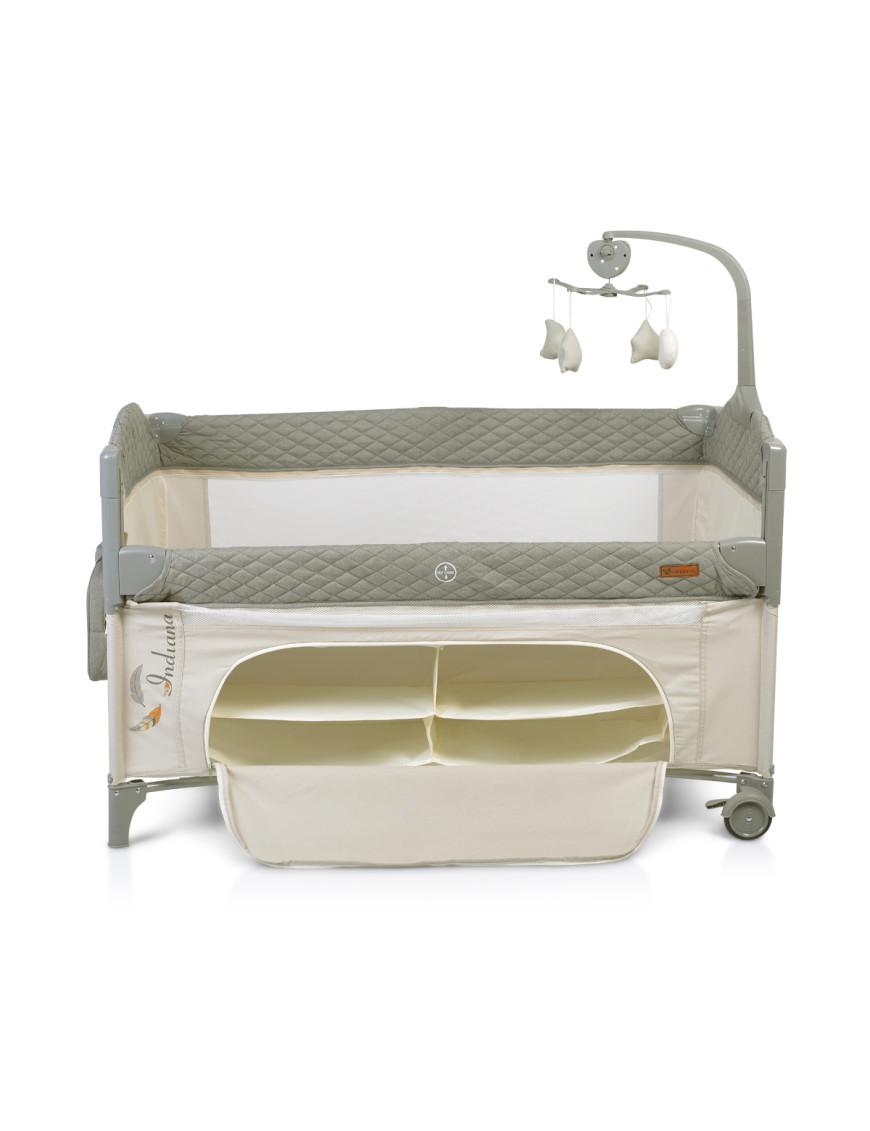 Детска кошара Indiana сив