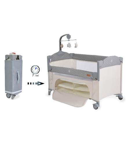 Детска кошара Indiana сив