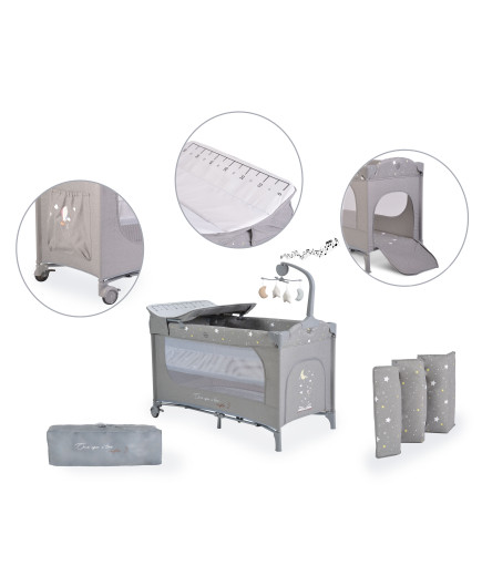 Детска кошара Once upon a time 3 сив