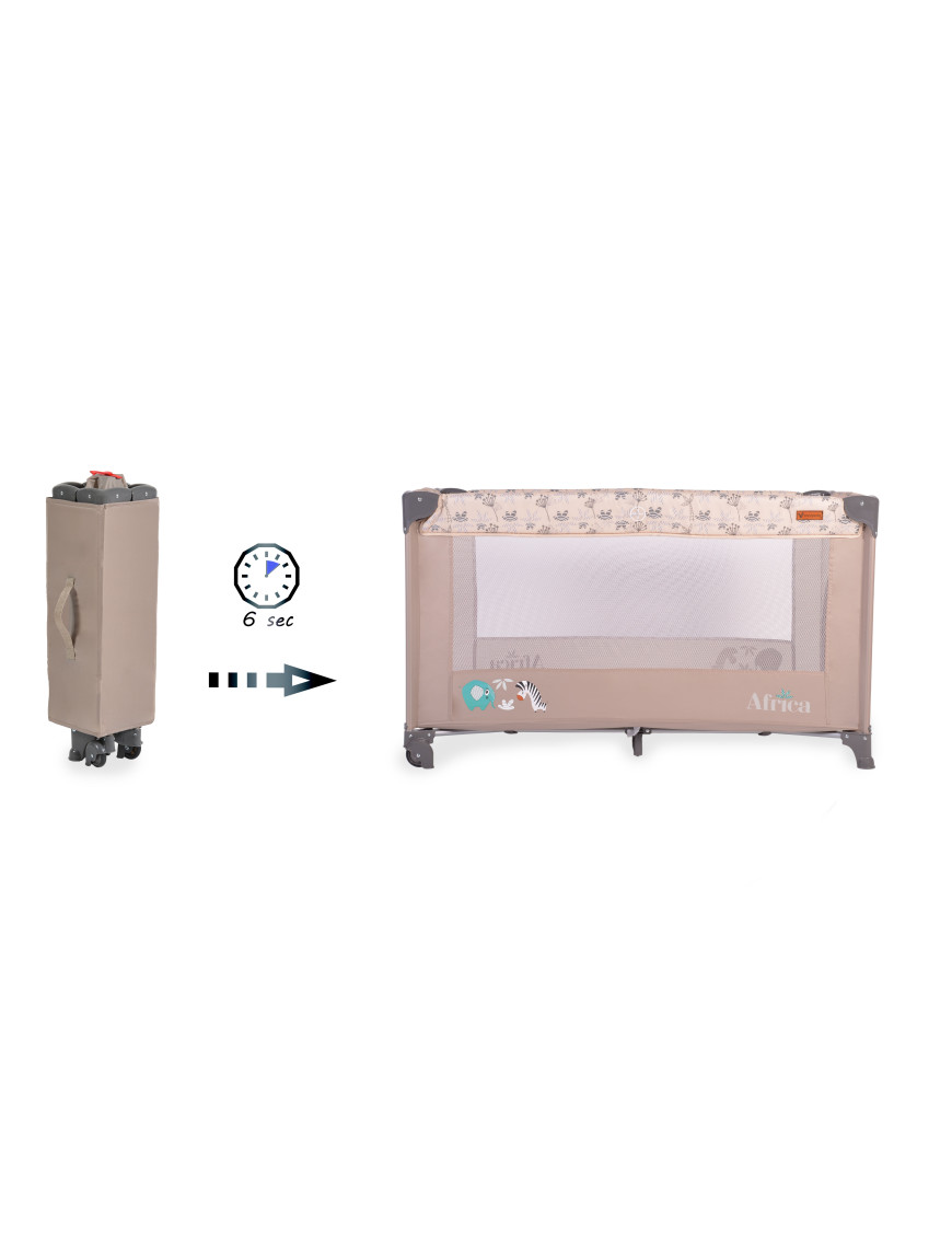 Детска кошара Africa бежов