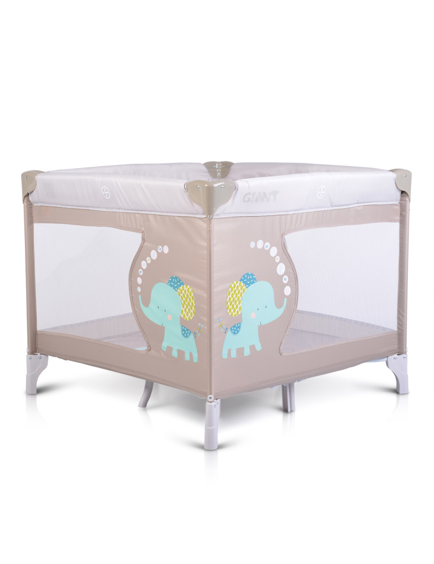 Детска кошара за игра Giant сив