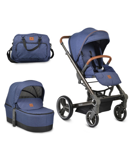 Комбинирана детска количка Icon 2в1 дънки