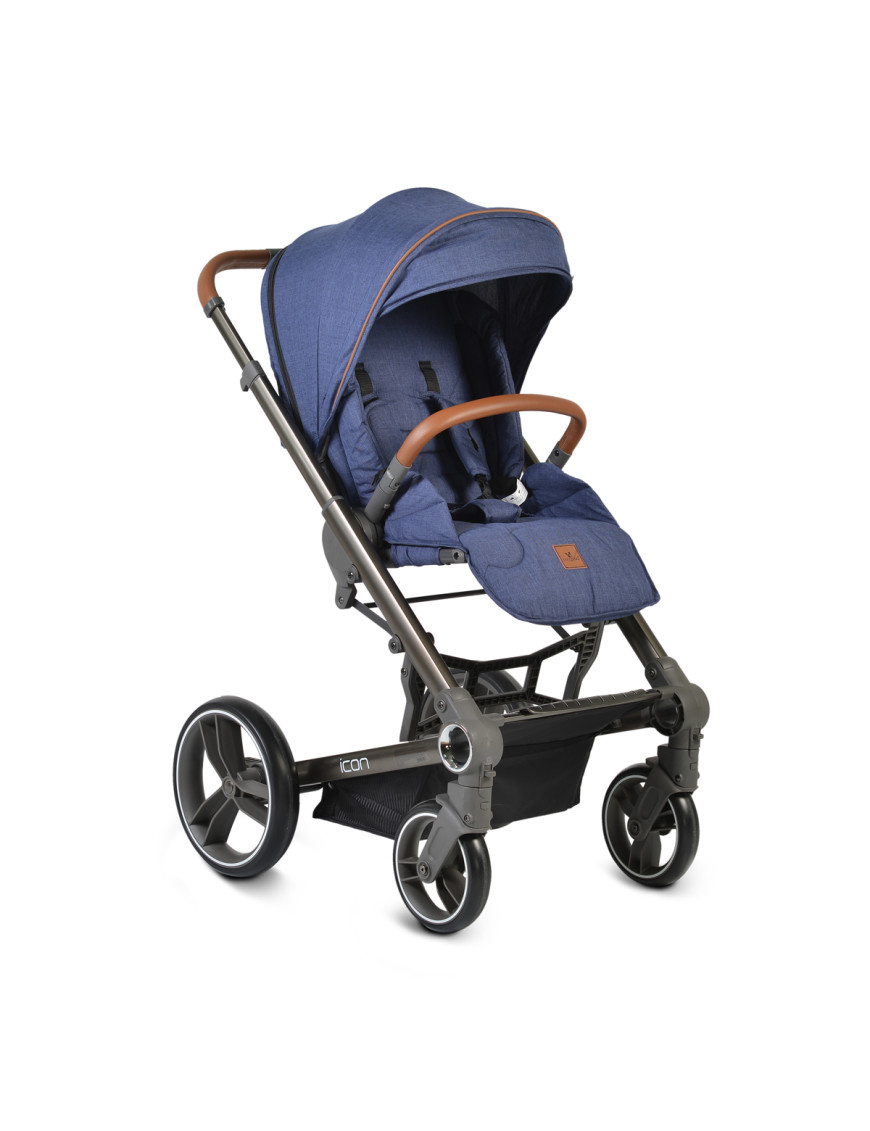 Комбинирана детска количка Icon 2в1 дънки