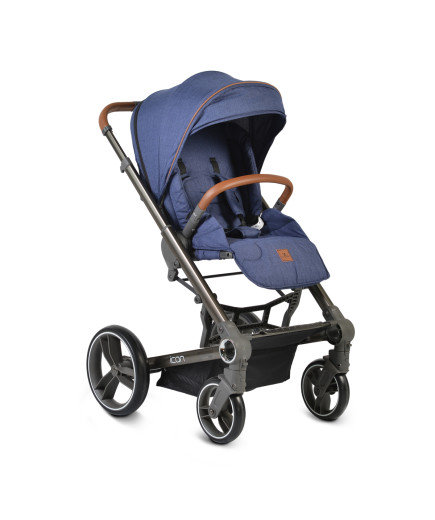 Комбинирана детска количка Icon 2в1 дънки