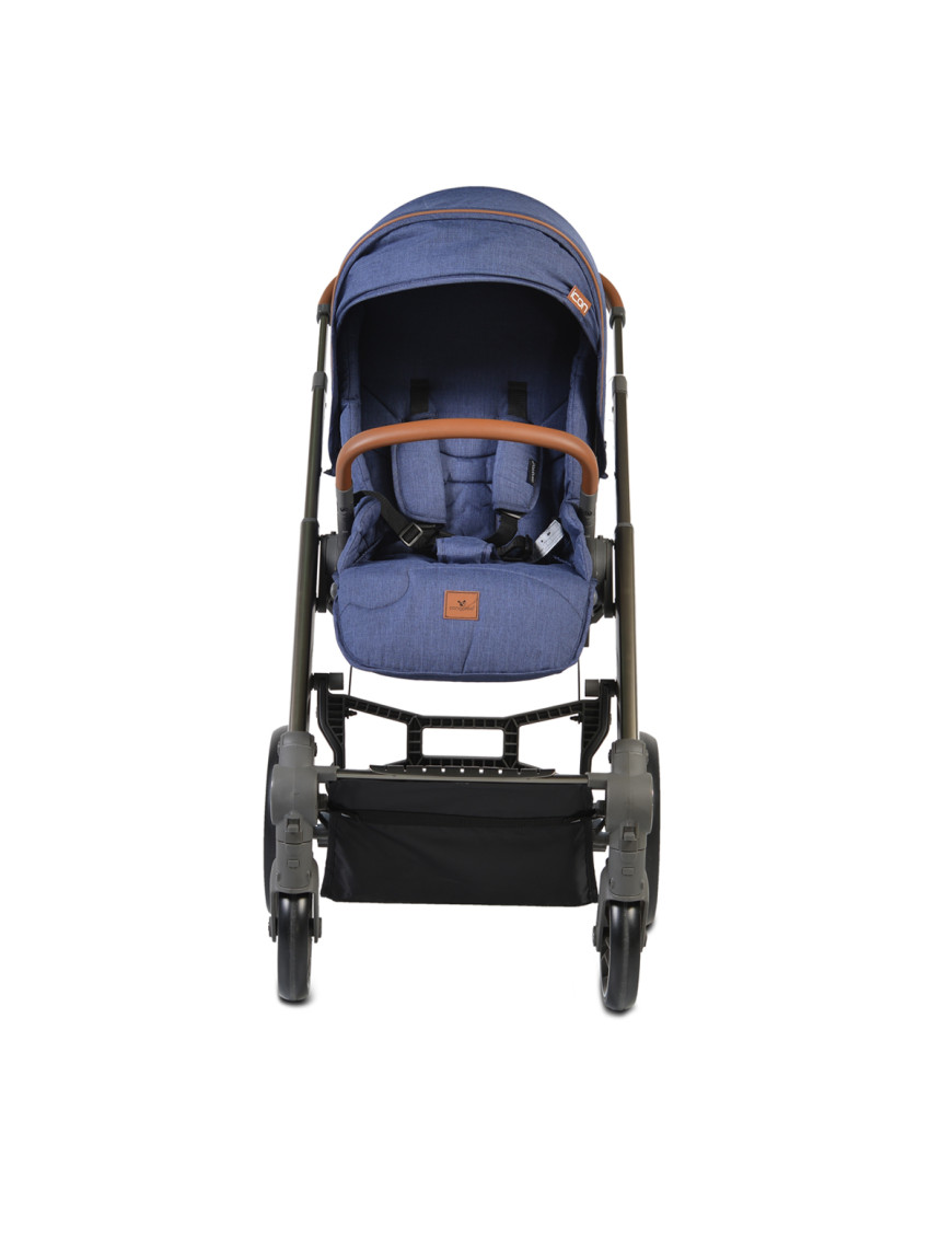 Комбинирана детска количка Icon 2в1 дънки