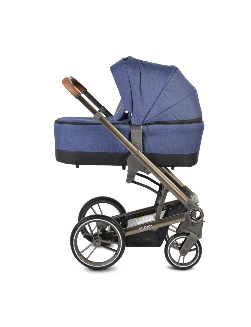 Комбинирана детска количка Icon 2в1 дънки