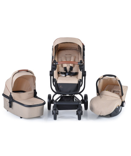 Комбинирана детска количка Ellada 2в1 бежов