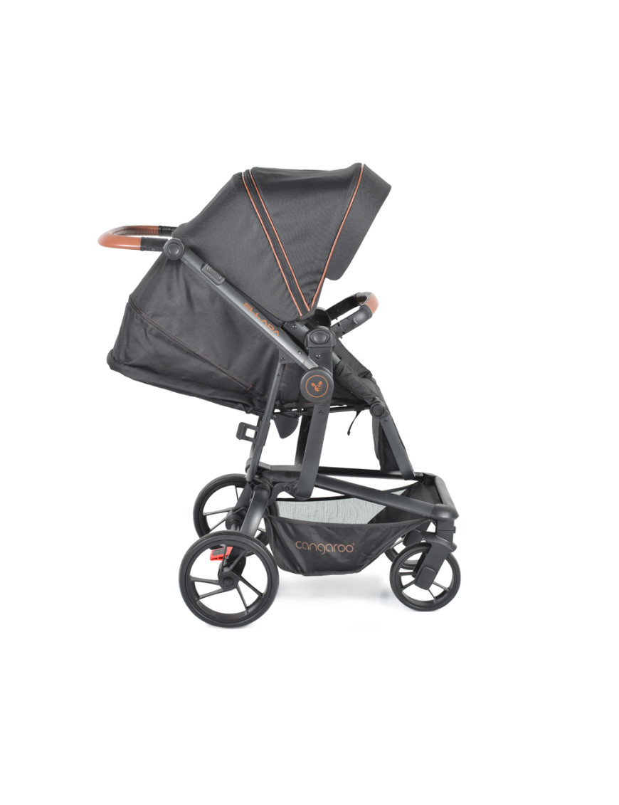 Комбинирана детска количка Ellada 2в1 черен