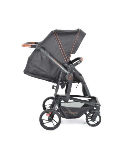 Комбинирана детска количка Ellada 2в1 черен