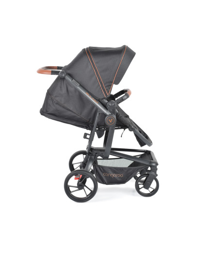 Комбинирана детска количка Ellada 2в1 черен