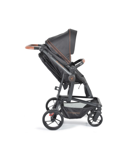 Комбинирана детска количка Ellada 2в1 черен